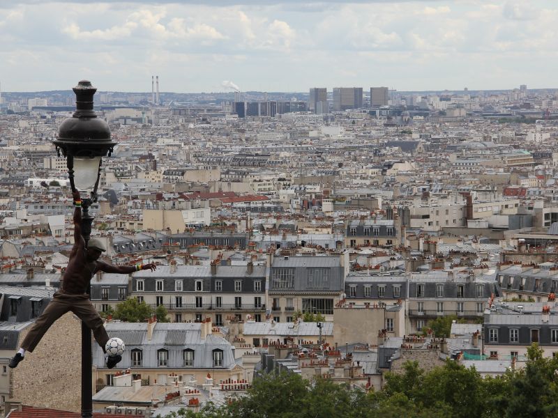 Anreise nach Montmartre